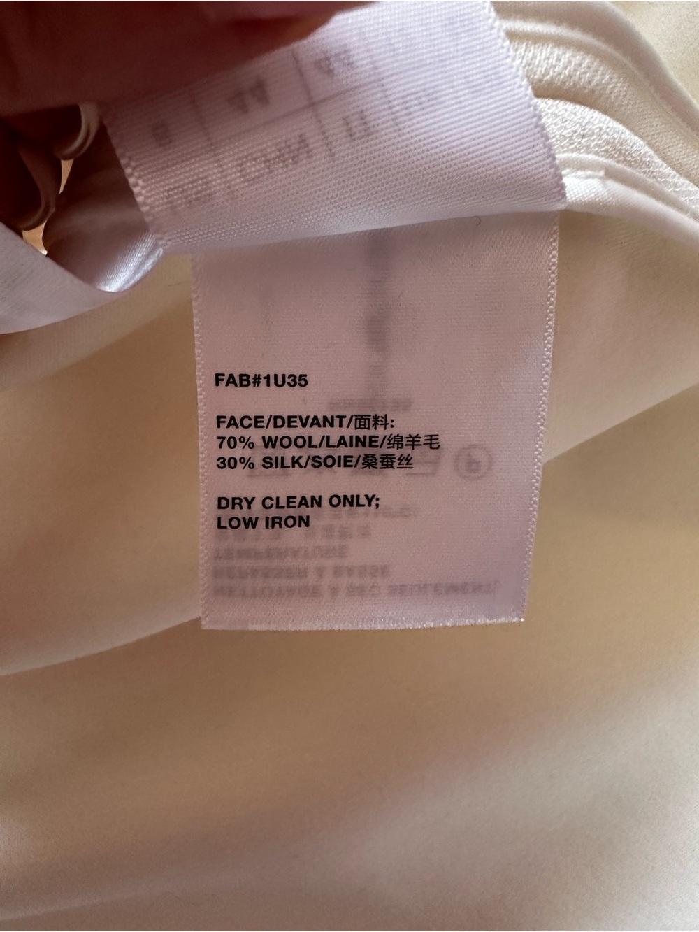 Lafayette 148 New York Contemporary Double Breasted Shift Dress Cloud White US 8 - Picture 10 of 12
